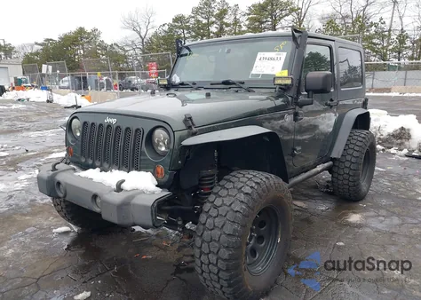 2010 Jeep Wrangler Sport из США, поврежденный, VIN 1J4AA2D19AL209084